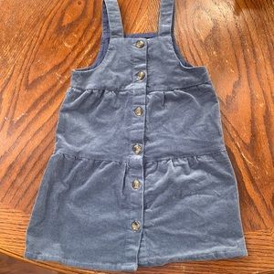 Chelsea and Violet corduroy overall dress 4t
